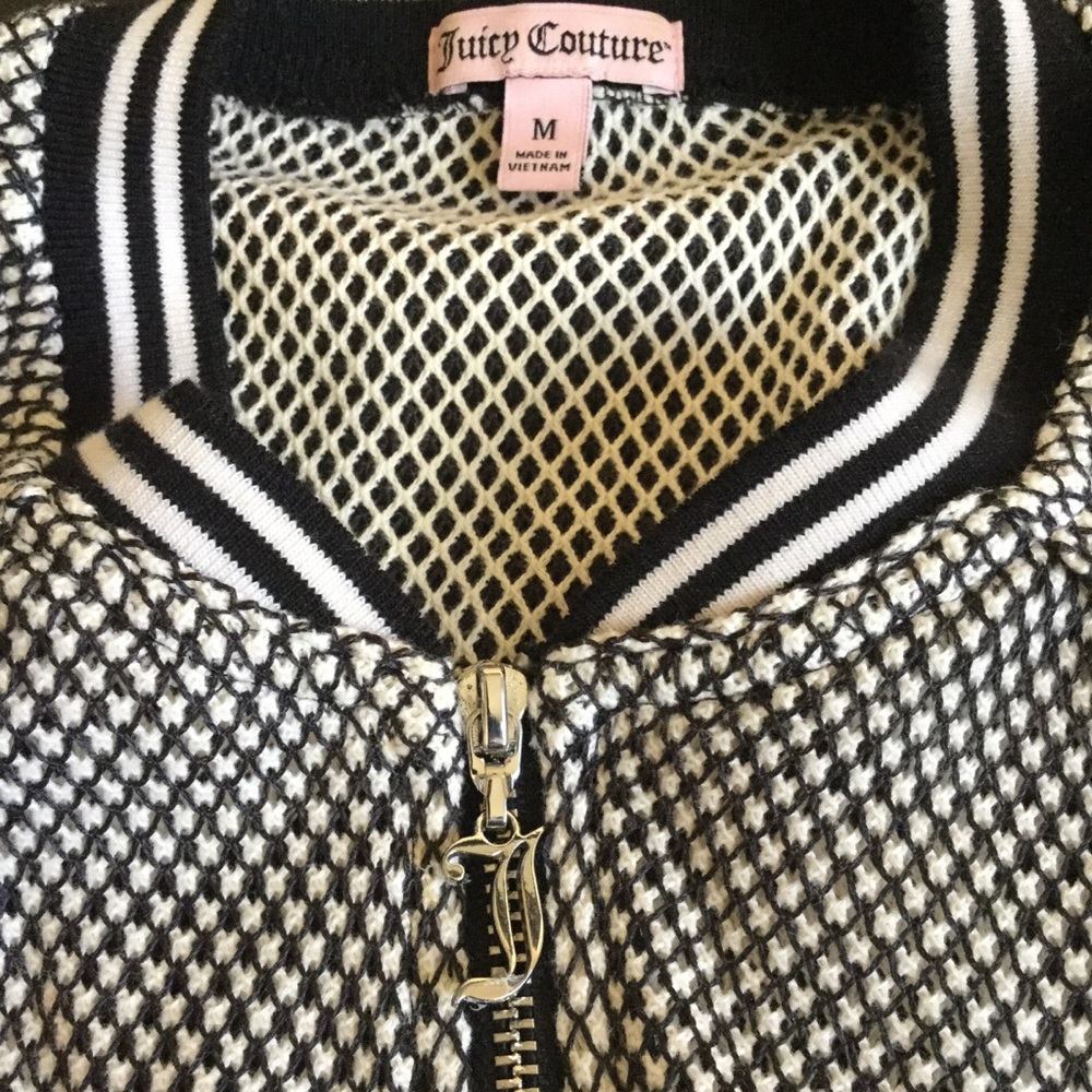 Mesh Track Jacket Coverup